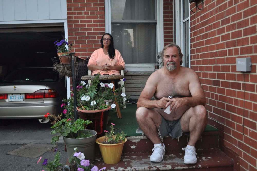 DYLAN ROBERTSON / WINNIPEG FREE PRESS
Carol (left) and Ken Crosgrey pose on their porch in the Toronto, Ont. suburb of Etobicoke on Wednesday, Sept. 18, 2019. The married couple think fondly of deceased mayor Rob Ford, whom they recall being accessible and open with constituents, a quality they deem lacking in most other politicians.