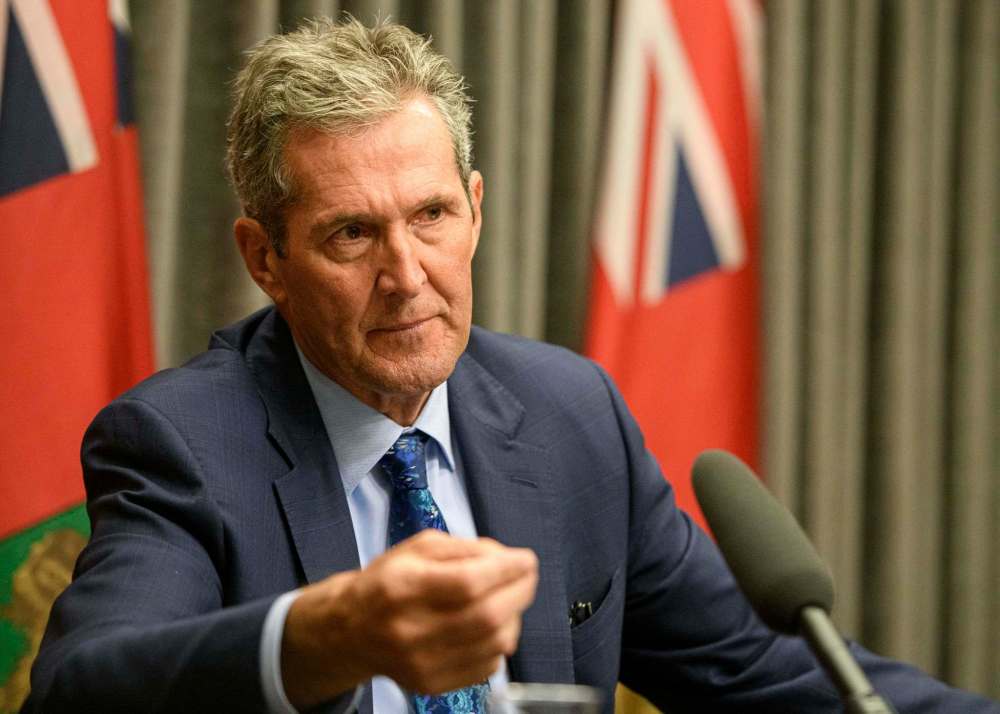 The provincial government is putting $407 million into the fiscal stabilization account this fiscal year. (Mike Sudoma / Winnipeg Free Press)