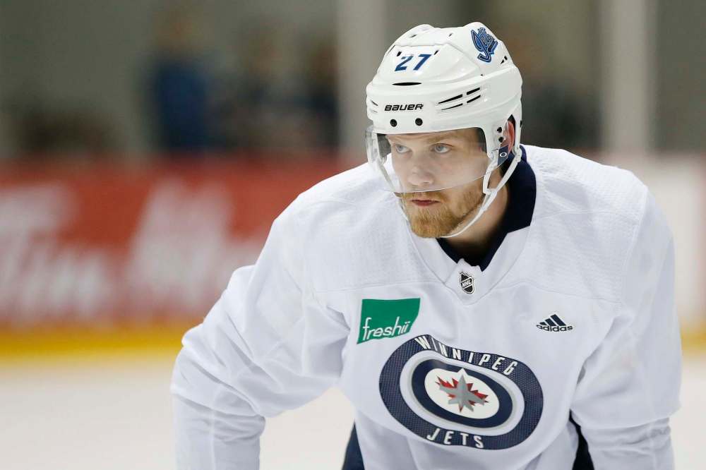 Over the summer, Ehlers re-watched every game from last season to analyze his performance on the ice. (John Woods / The Canadian Press files)