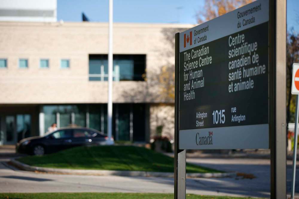 JOHN WOODS / WINNIPEG FREE PRESS
The Canadian Science Centre for Human and Animal Health is home to the National Microbiology Laboratory staff. It officially opened in 1999.