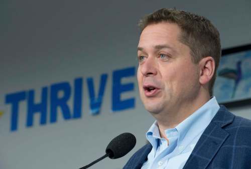 Conservative party Leader Andrew Scheer left the insurance industry before he could complete the licence-acquisition process. (Jonathan Hayward / The Canadian Press files)