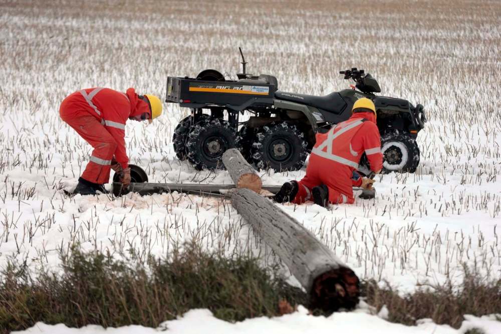 Portage la Prairie area continues climb out from under shattered hydro grid