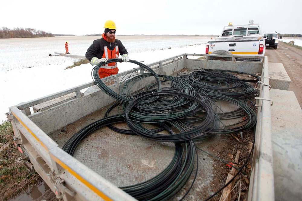 Officials say it will be days for some and up to almost two weeks for others before power is restored to everyone.