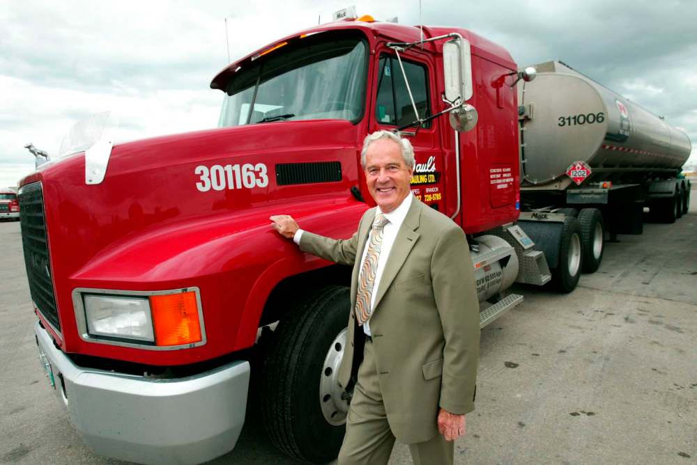 WAYNE GLOWACKI/WINNIPEG FREE PRESS FILES </p>
<p>Paul Albrechtsen was the owner of Paul’s Hauling. When he died this past summer, he left a near-$30M health-care legacy in the city.