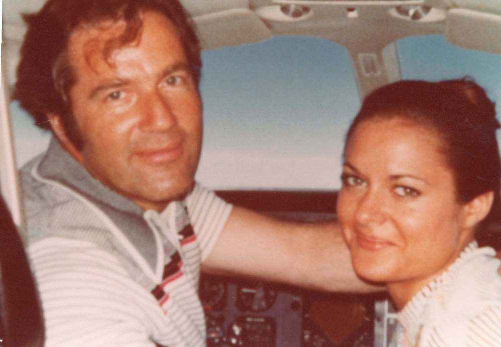 Albrechtsen with his wife, Mary Lou.