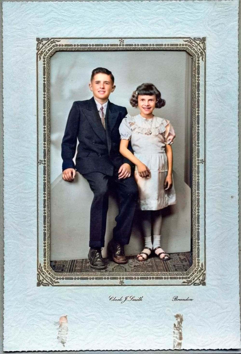 Supplied
Kentner and her brother, Bill, in 1953 when she was eight years old and recovering from her kidney illness.