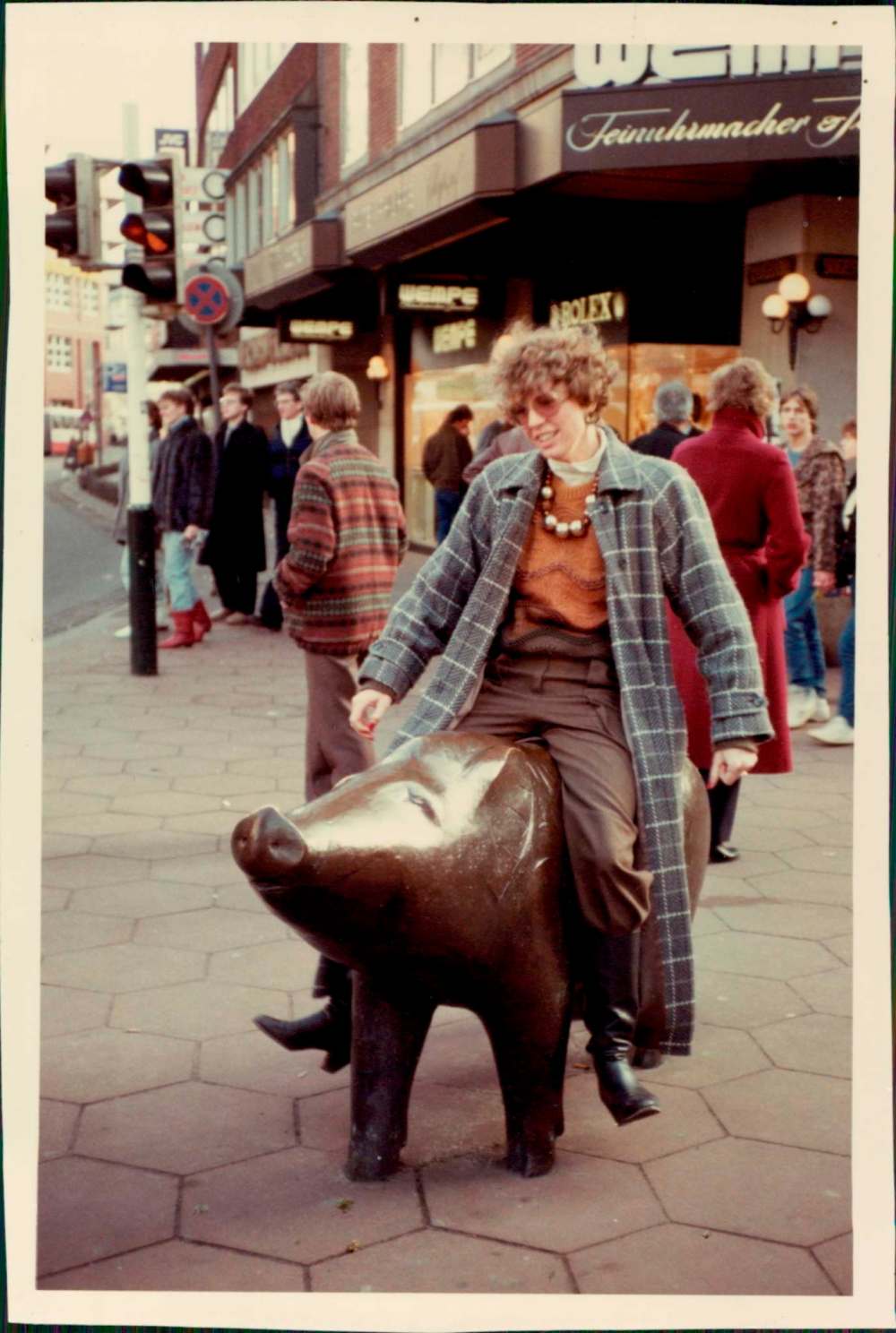 Supplied
Margaret Kentner on a European buying trip in the early 1980s.