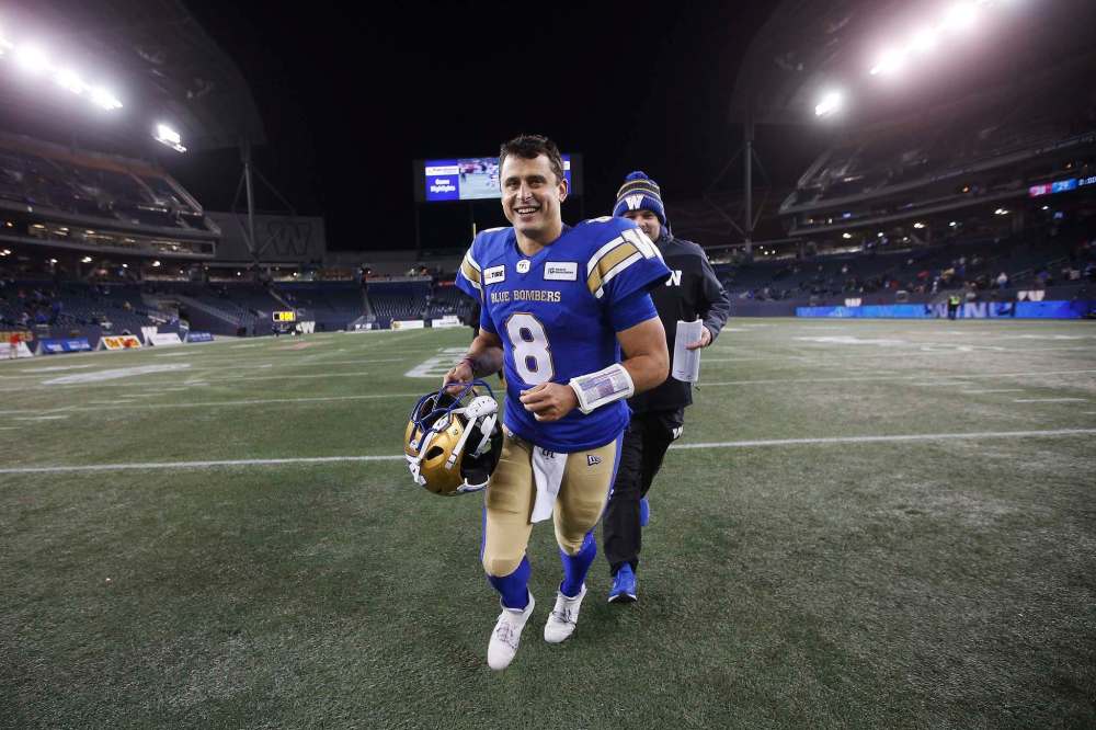 Quarterback Zach Collaros is trying to play his way back into being a starter and could make the fight for the QB job fun if he can take the team all the way. (John Woods / The Canadian Press files)