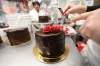 Decorating cakes, such as with these rose petals made from icing, is a large part of Goodies' business. (Ruth Bonneville / Winnipeg Free Press)