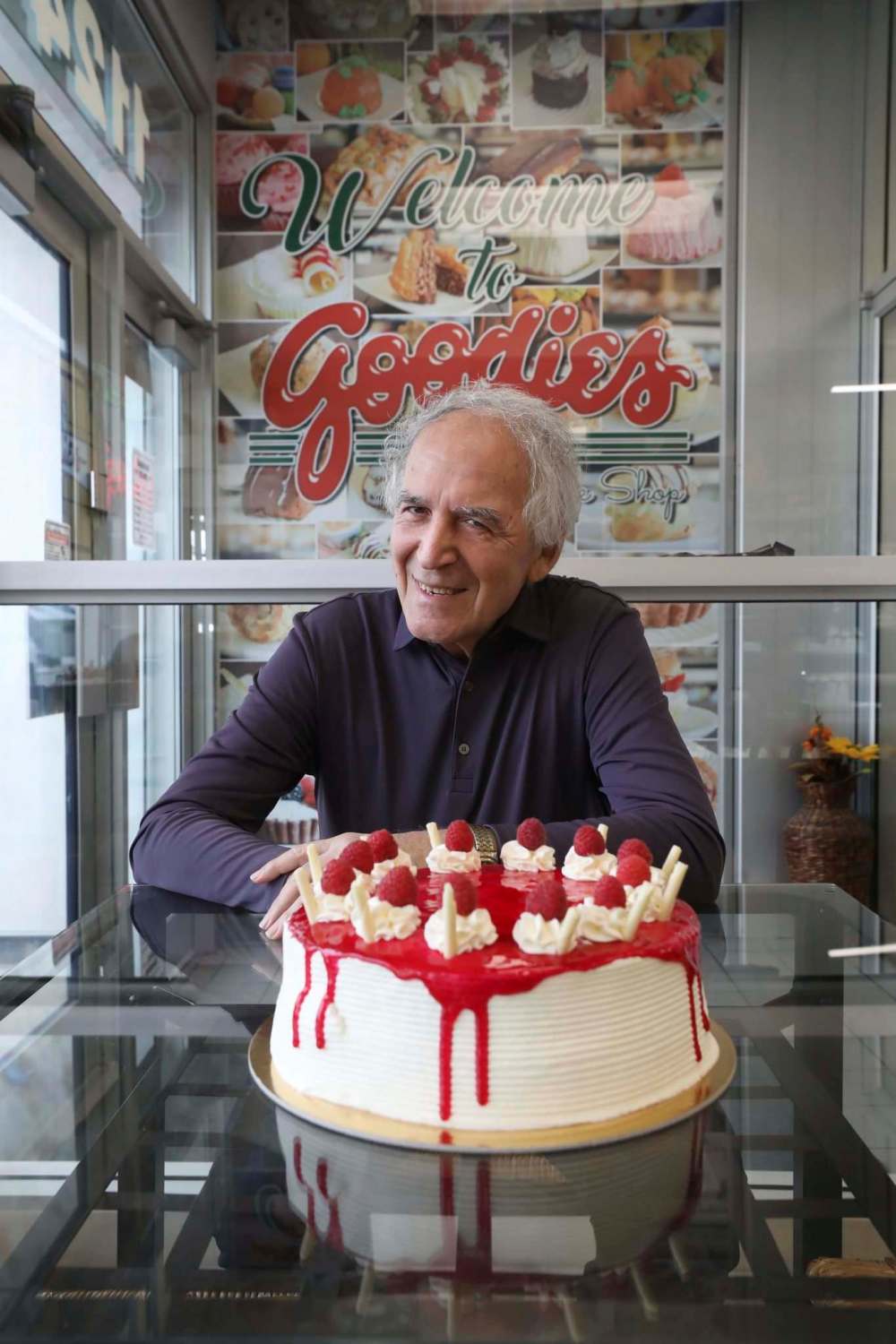 Ignazio Scaletta was a renowned hairstylist when he approached the original owners of Goodies Bake Shop about becoming a partner. (Ruth Bonneville / Winnipeg Free Press)