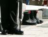 Fred Chartrand / The Canadian Press
Two pairs of combat boots with poppies are shown at the foot of the Tomb of the Unknown Soldier at the National War Memorial during a ceremony for the D-Day 75th Anniversary in Ottawa earlier this year.