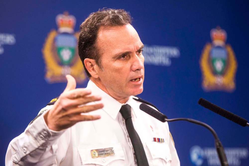 Winnipeg police Chief Danny Smyth says the level of crime is alarming to citizens and officers alike. (Mikaela MacKenzie / Winnipeg Free Press)