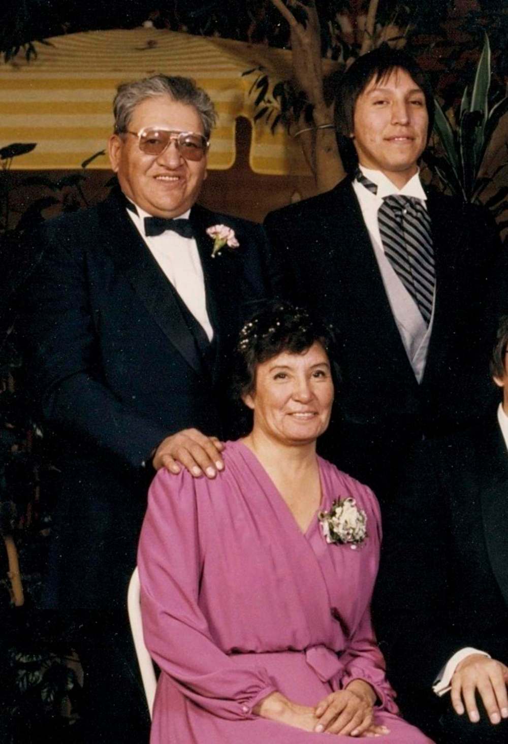 Supplied
Pratt, her husband Walter and their son Pernell pose for a photo at her daughter Evelyn’s wedding.