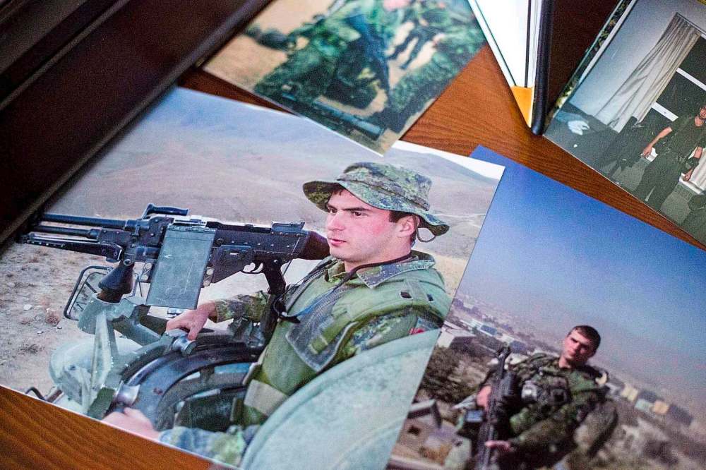 Anita Cenerini's son, Afghanistan veteran Pte. Thomas Welch, died by suicide at the age of 22 after returning from the war. (Mikaela MacKenzie / Winnipeg Free Press files)