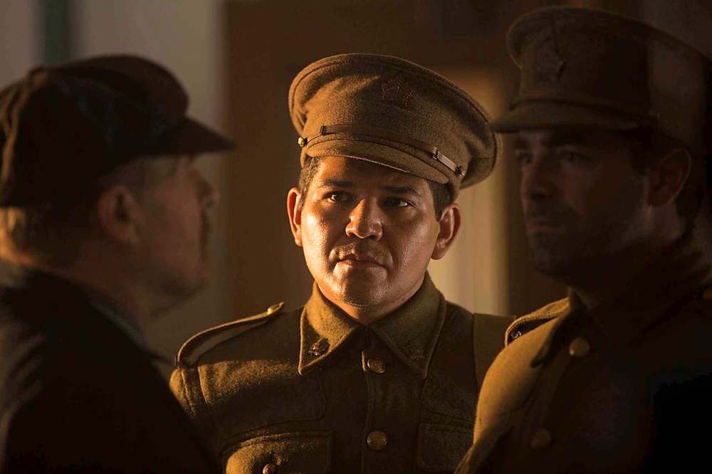 Actor Gabriel Daniels says Second World War hero Tommy Prince inspired the role of a First World War Métis veteran in the movie Stand!. (submitted)