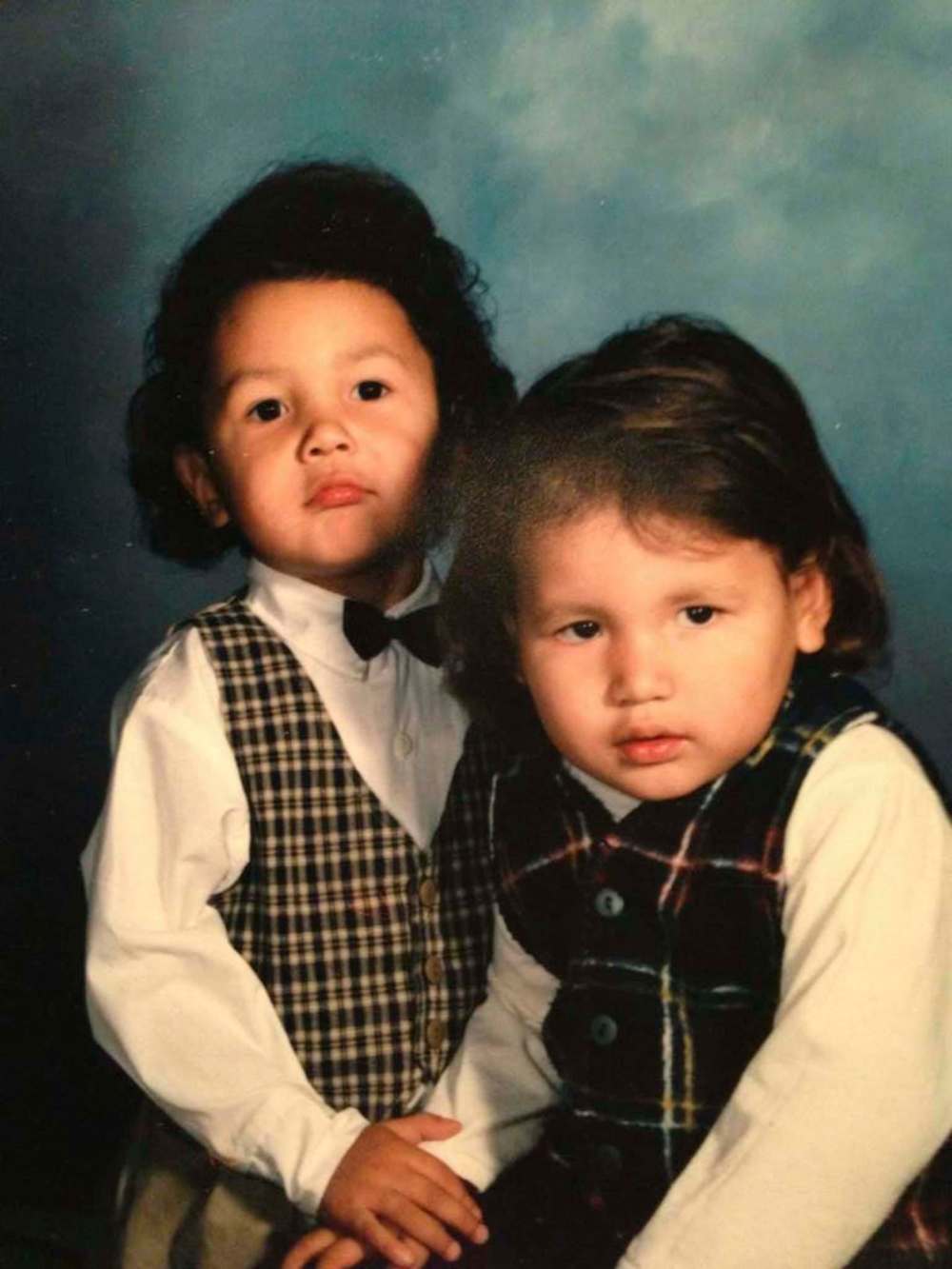 SUPPLIED
Todd (right) and his brother Avery when they were children.