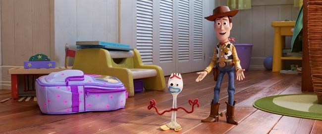 This undated image provided by Disney/Pixar shows a scene from the movie
