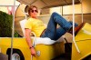This image released by Sony Pictures shows Brad Pitt in Quentin Tarantino's