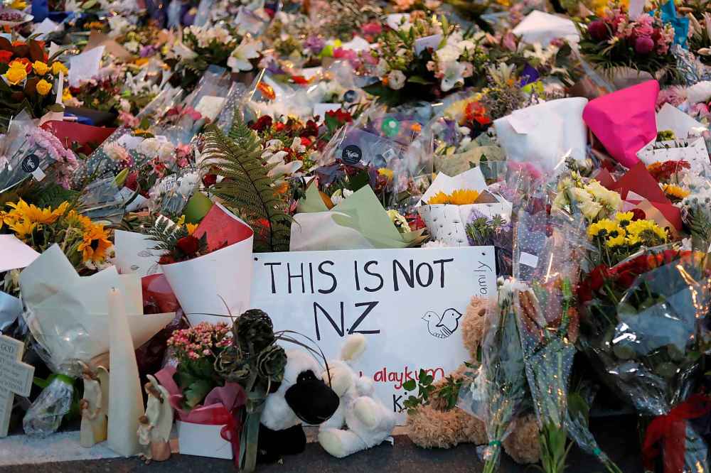 Vincent Yu / The Associated press files
Members of The Base consider Brenton Tarrant a 'saint.' Tarrant is accused of killing 51 people at two New Zealand mosques earlier this tear.