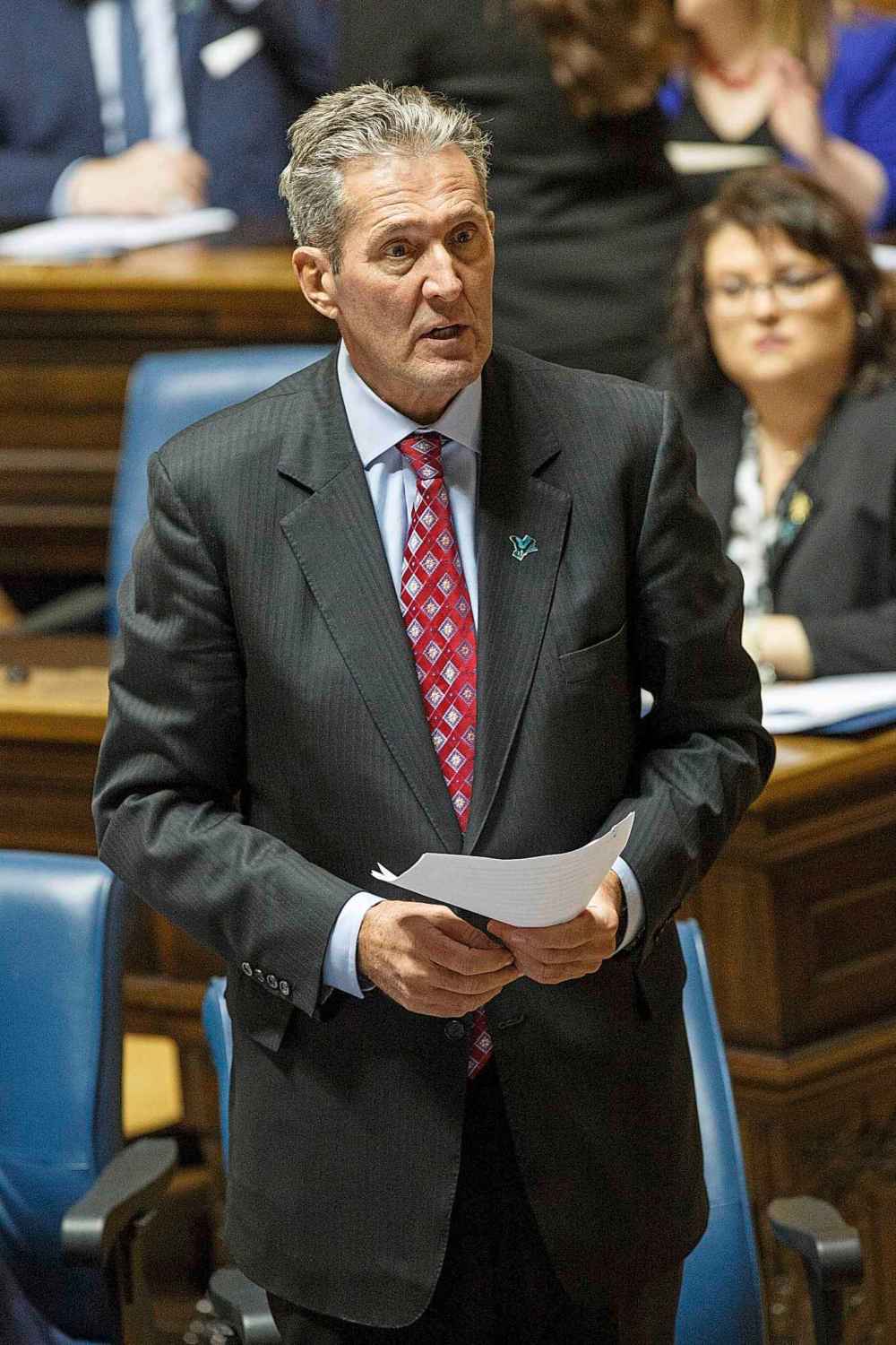 MIKE DEAL / WINNIPEG FREE PRESS FILES
Premier Brian Pallister's Progressive Conservative government introduced six new bills on Monday.