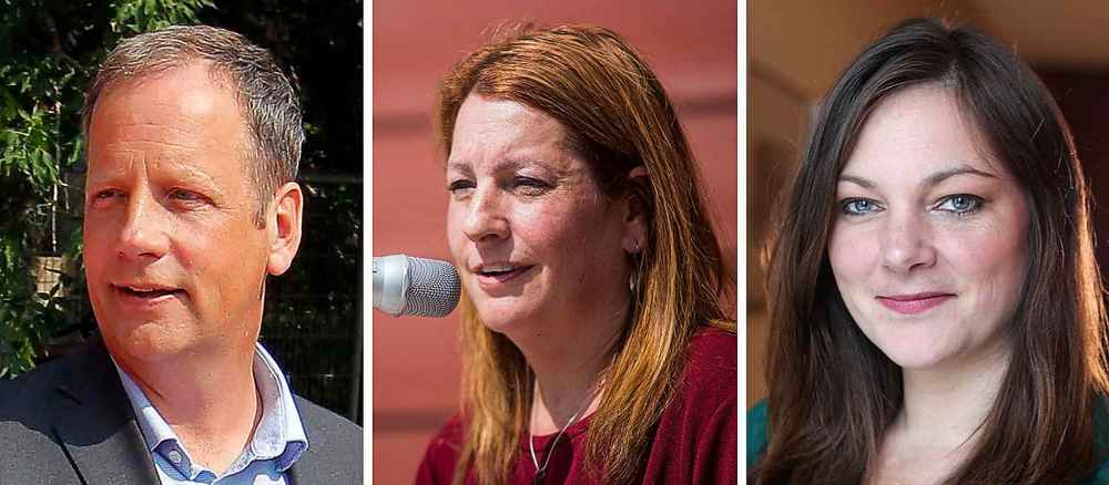 The City Centre Community Committee made up of city councillors (from left) John Orlikow, Cindy Gilroy, and Sherri Rollins.