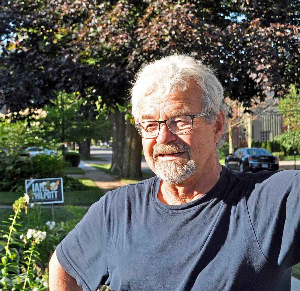 Dylan Robertson / Winnipeg Free Press
Fred Sauter, 67, a constituent of Markham-Stouffville has voted Liberal his whole life but is now siding with independent candidate Jane Philpott, out of disgust with the party's treatement of her.