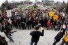 John Woods / The Canadian Press files
Colin Craig, prairie director for the Canadian Taxpayers Federation, speaks to about 500 people gathered on the steps of the Manitoba Legislature in Winnipeg on May 2, 2013.