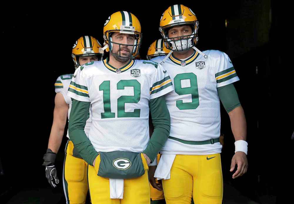 Nam Y. Huh / The Associated press
As a Week 3 pre-season NFL game, there's a good chance the teams' regular players, such as Packers quarterback Aaron Rodgers, above, will get some significant playing time.
