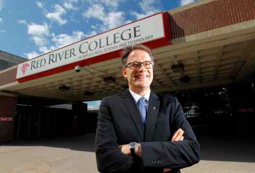 BORIS MINKEVICH / WINNIPEG FREE PRESS
Red River College's Board of Governors has named Paul Vogt as the institution's fifth president and CEO effective Aug. 17.