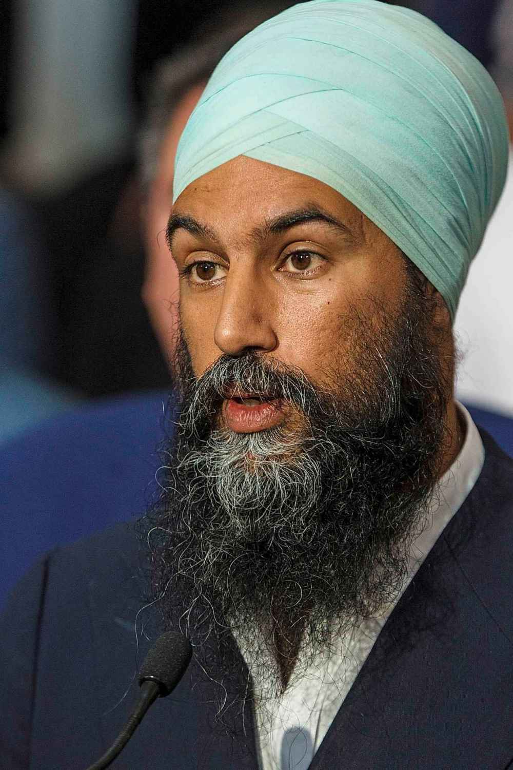 MIKE DEAL / WINNIPEG FREE PRESS
NDP Leader Jagmeet Singh has promised to expand medicare to include prescription drugs and dental coverage.