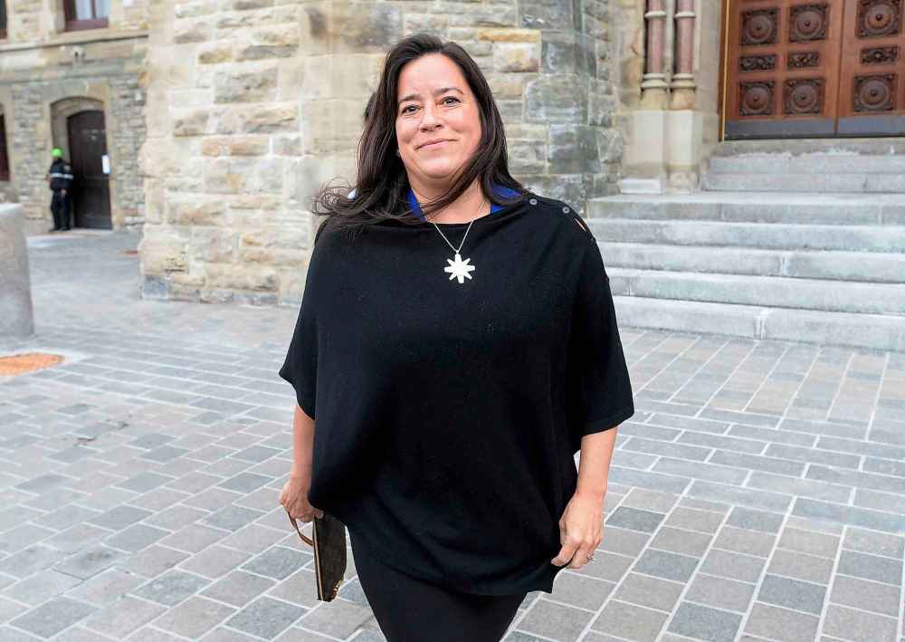 Liberal MP Jody Wilson-Raybould leaves Parliament Hill after a short visit in Ottawa on Tuesday, April 2, 2019. THE CANADIAN PRESS/Adrian Wyld
