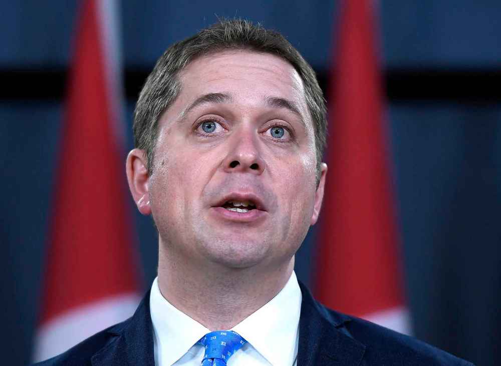 JUSTIN TANG / THE CANADIAN PRESS FILES
Some argue Conservative Leader Andrew Scheer no longer believes in big-tent politics. They say he's betting he can win an election without currying support from LGBTTQ+ activists and their supporters.