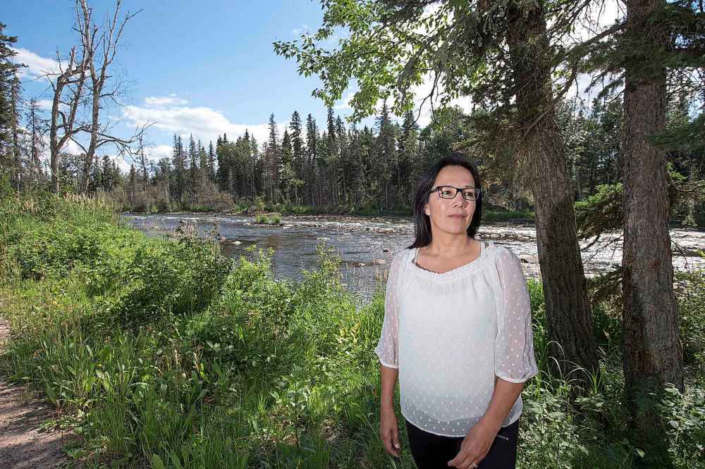 Chief Tammy Cook-Searson of the Lac La Ronge Indian Band is throwing her hat into the ring to seek the Liberal nomination in the northern Saskatchewan riding of Desnethé-Missinippi-Churchill River. (Liam Richards / The Canadian Press files)