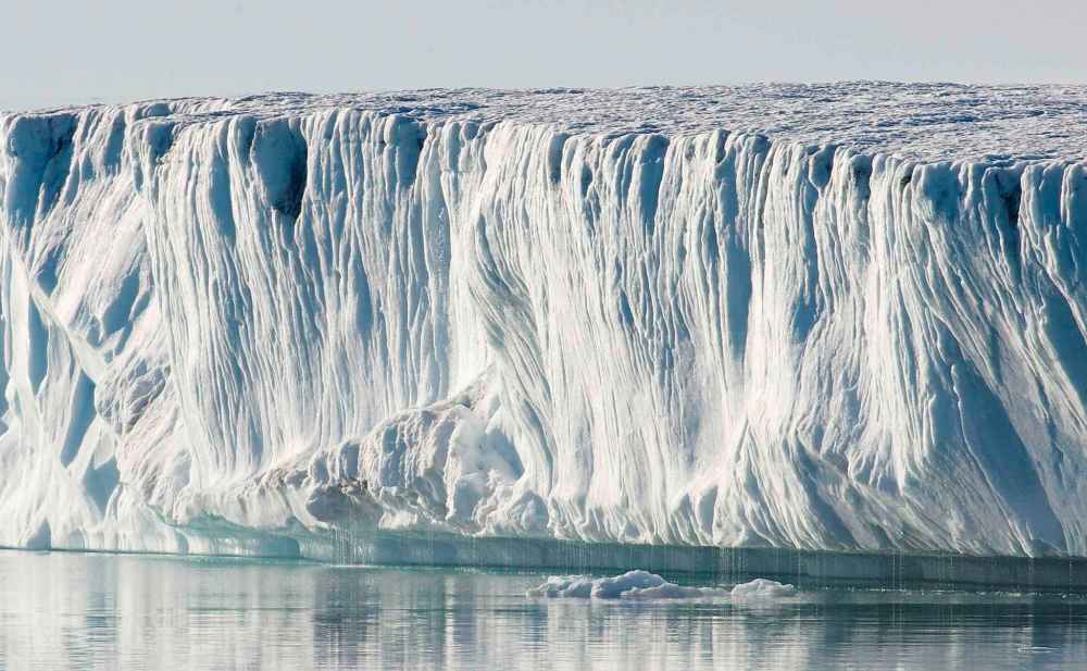 Ice is seen in Baffin Bay above the arctic circle from the Canadian Coast Guard icebreaker Louis S. St-Laurent Thursday, July 10, 2008. New research has uncovered powerful evidence linking sea ice in the Arctic to snow and rain across central North America. THE CANADIAN PRESS/Jonathan Hayward