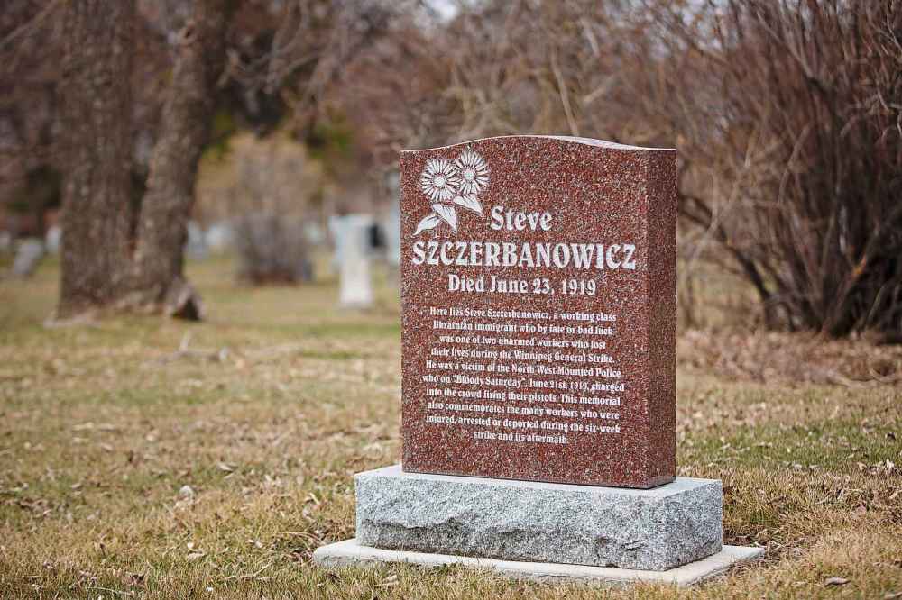 Steve Szczerbanowicz was one of two men who lost their lives during the Winnipeg General Strike.