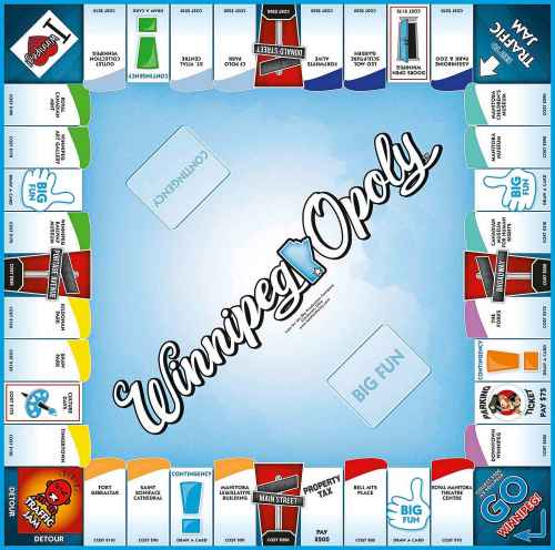 Supplied image

Canadian owned and operated Outset Media and Walmart Canada are launching a limited-edition board game that celebrates all things Winnipeg. Our new game Winnipeg-Opoly will be available for a limited time exclusively at Walmart. It takes a distinctively Canadian spin on the classic game of Monopoly where the properties and places are Winnipeg staples. Landmarks and events featured include Tinkertown, Culture Days, Leo Mol Sculpture Garden, Doors Open Winnipeg and many others!