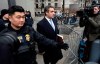 In this Dec. 12, 2018, photo, Michael Cohen, President Donald Trump's former lawyer, leaves federal court after his sentencing in New York. Trump has gone from denying knowledge of any payments to women who claim to have been mistresses to apparent acknowledgement of those hush money settlements ‚Äì though he claims they wouldn't be illegal. (AP Photo/Craig Ruttle)