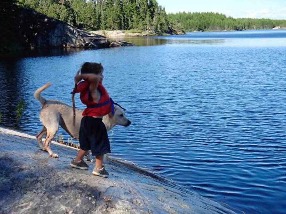 Ace Burpee associates Black Lake with his dad. (Jack Winram / Free Press files)