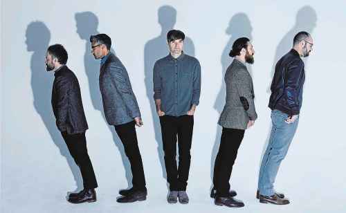 The members of Death Cab for Cutie would end each day in the studio thanking each other for their work by saying, ‘Thank you for today.&rsquo; The band headlines the Winnipeg Folk Festival tonight.(Atlantic Records)