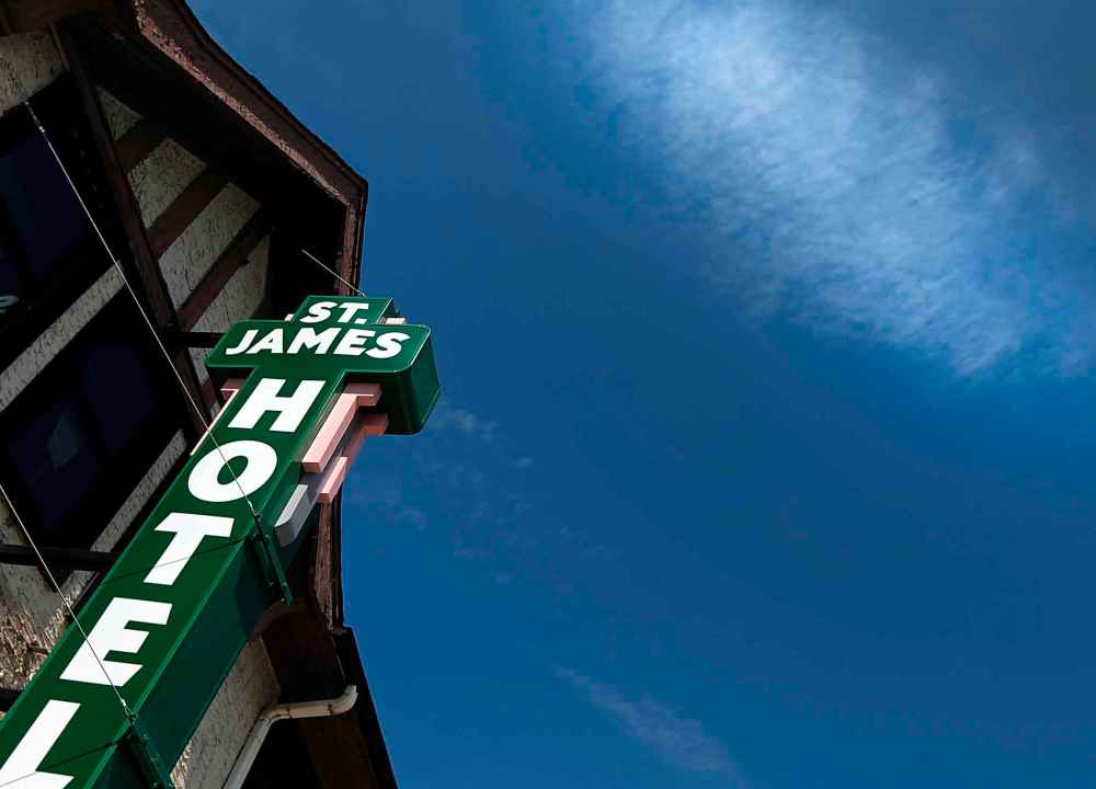 St. James Hotel rises from the ashes