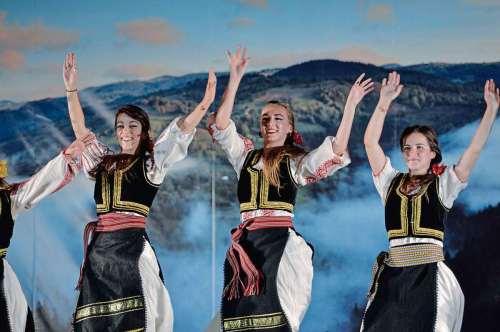 SUPPLIED PHOTO
The Romanian Pavilion features traditional dancing encompassing all regions of Romania.