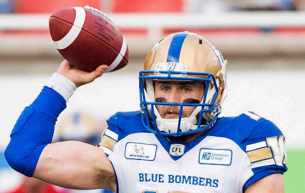 Chris Streveler is not the best young QB since Matt Dunigan to play in the CFL, says Steve. (Graham Hughes / Canadian Press files)