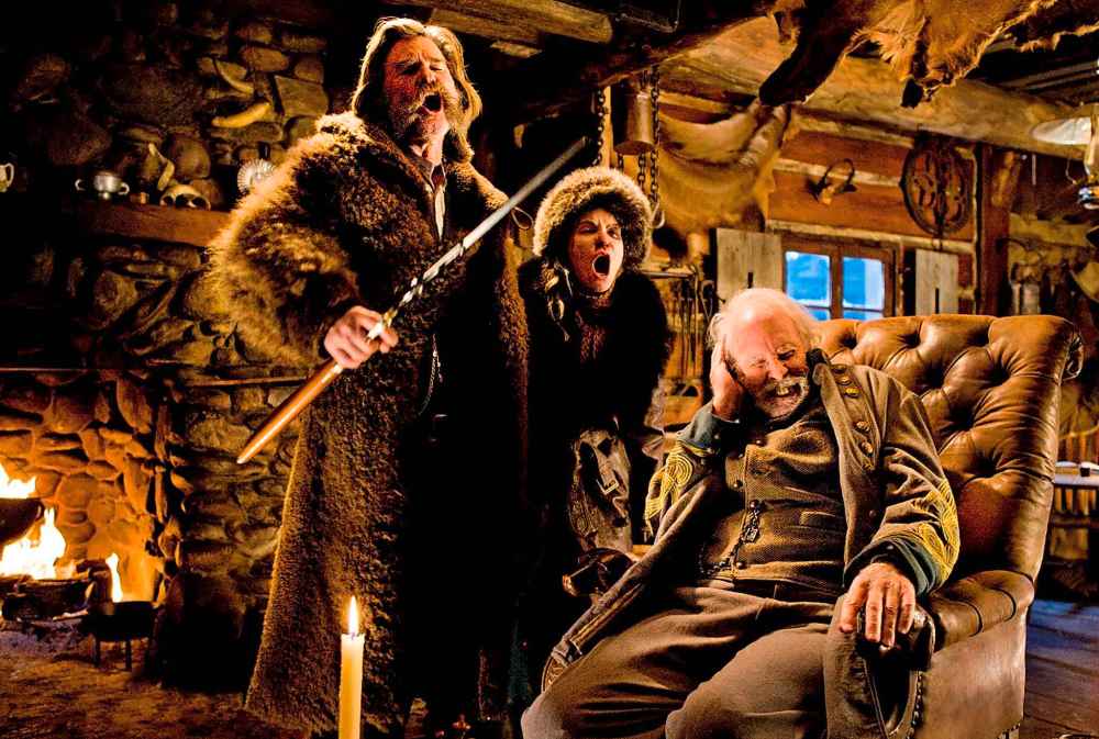 ANDREW COOPER / THE WEINSTEIN COMPANY
Kurt Russell (left), Jennifer Jason Leigh and Bruce Dern in The Hateful Eight.