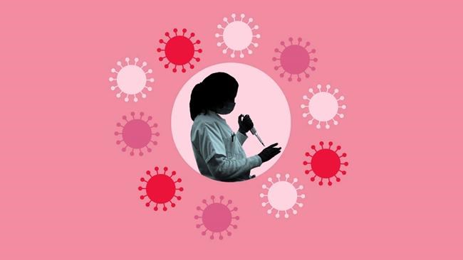 How are experts tracking variants of the coronavirus? (AP Illustration/Peter Hamlin)