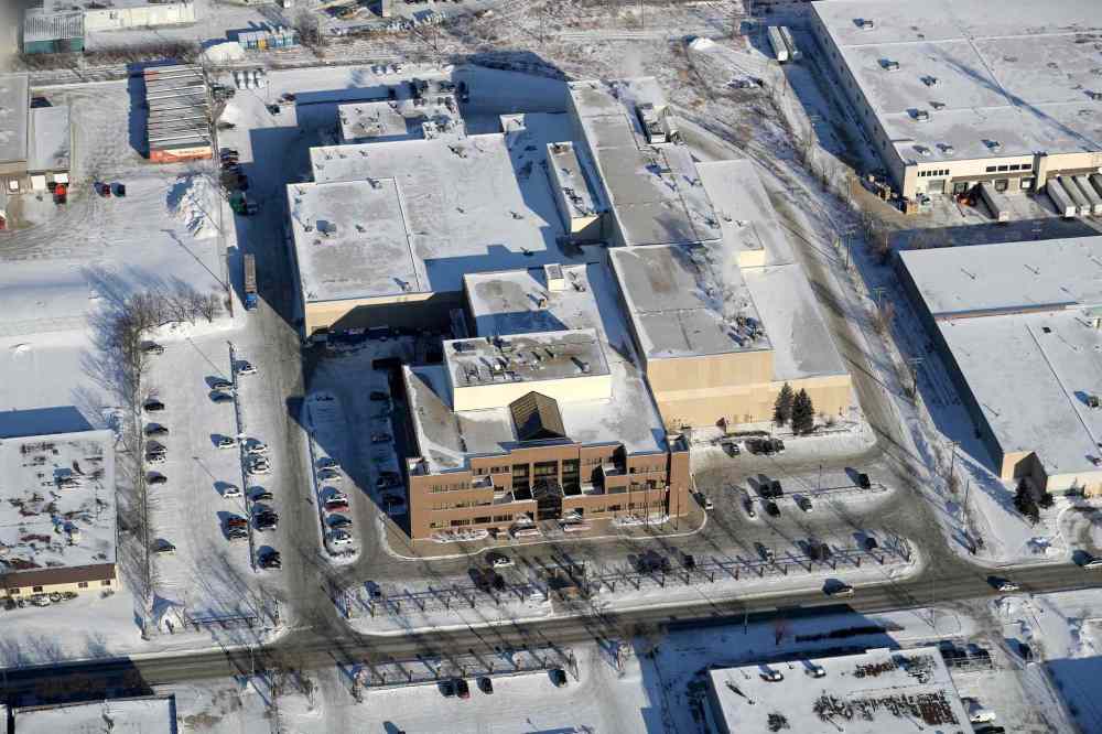 The Winnipeg Free Press building on Mountain Avenue. (Trevor Hagan / Winnipeg Free Press files)