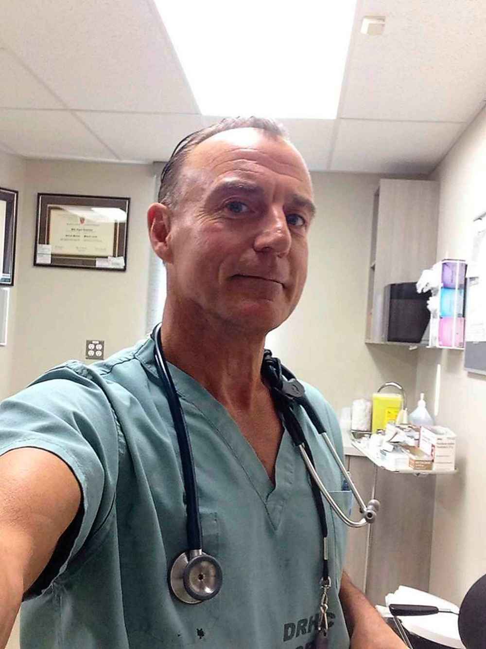 Dr. Blair Hrabarchuk, an internal medicine physician who practices in Dauphin, makes a number of controversial claims on Facebook, including allegations that government’s response to the pandemic is an effort to radically alter society. (Facebook photo)