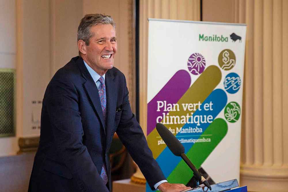 Instead of offsetting the new carbon levy with an income tax cut, Premier Brian Pallister now plans to couple it with a PST cut. (Mike Deal / Winnipeg Free Press)