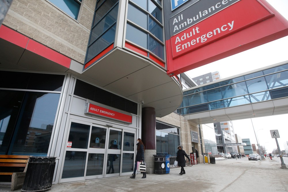 Occupancy rates for medical beds and intensive-care spots in hospitals are hovering between 70 and 75 per cent. Winnipeg has 82 ICU beds. Brandon has five. (John Woods / Winnipeg Free Press files)