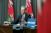 RUTH BONNEVILLE / WINNIPEG FREE PRESS
Asked Tuesday if he thought there would be an impact on Hydro's services, Premier Brian Pallister responded: 
