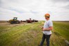 Penner grows canola, wheat, oats, soybeans, corn, ryegrass and alfalfa on 4,000 acres near Elm Creek with his dad and younger brother. (Mike Deal / Winnipeg Free Press)